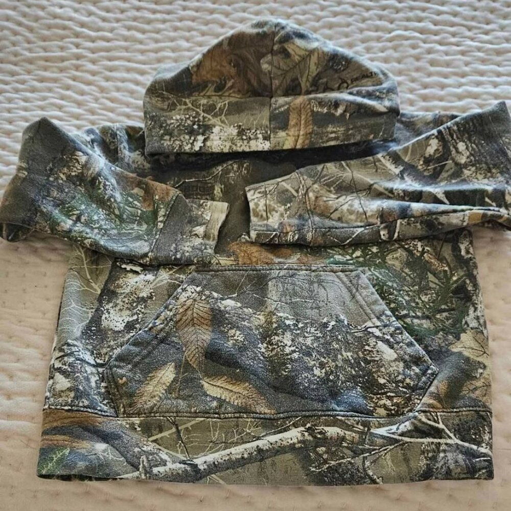 boys RZ Outdoors Ranger camo fleece hoodie